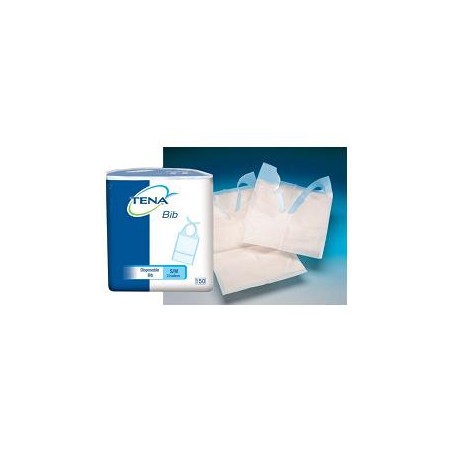 Bavaglia Monouso Tena Bib Misura Media/large 150 Pezzi