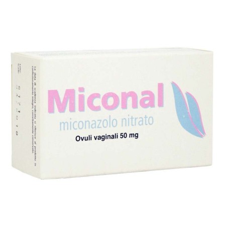 MICONAL*15 OV VAG 50MG