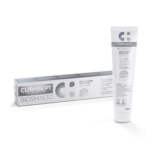CURASEPT BIOSMALTO PROTEZIONE EROSIONE DENTIFRICIO 75 ML CURASEPT BIOSMALTO PROTEZIONE EROSIONE DENTIFRICIO 75 ML