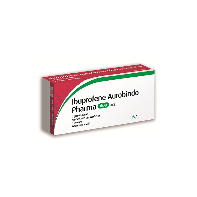 IBUPROFENE AUR*10CPS MOL 400MG