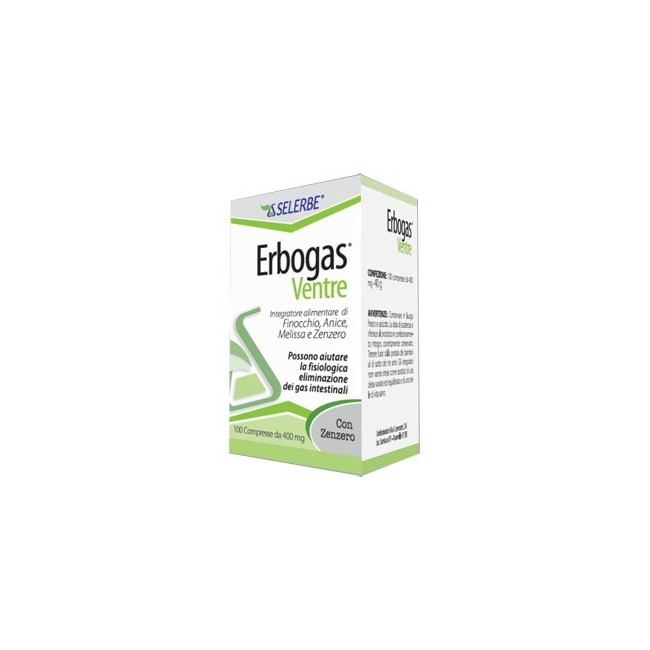 ERBOGAS VENTRE 100 COMPRESSE