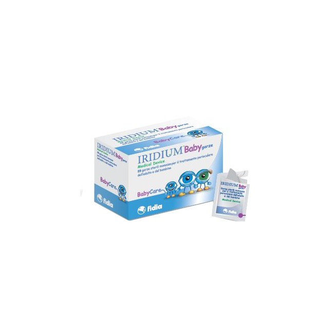 Garza Oculare Medicata Iridium Baby 28 Pezzi Garza Oculare Medicata Iridium Baby 28 Pezzi
