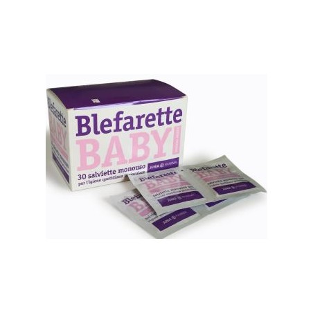 Blefarette Baby Salviettine Oculari Medicate Monouso 30 Pezzi