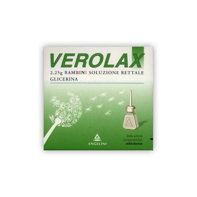 Verolax Bambini 6 Contenitori Monodose 2,25 G Soluzione Rettale Verolax Bambini 6 Contenitori Monodose 2,25 G Soluzione Rettale