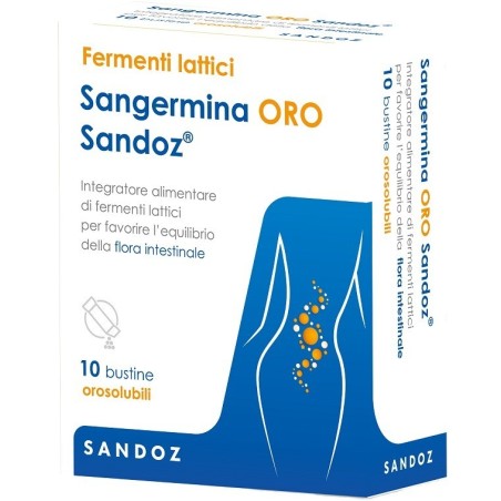 SANGERMINA ORO 10 BUSTINE OROSOLUBILE