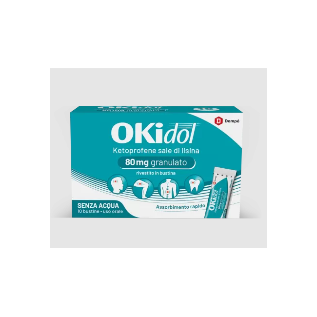 OKIDOL*OS GRAT 10BUST 80MG