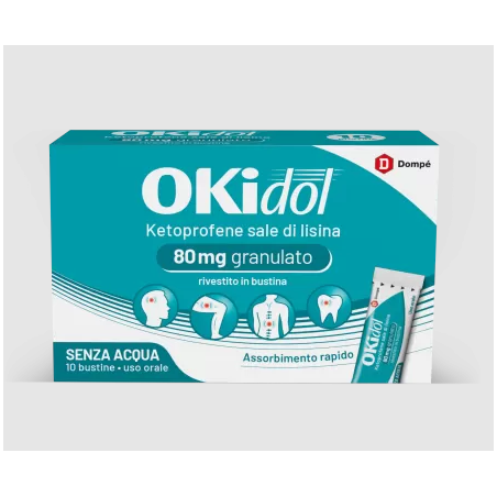 OKIDOL*OS GRAT 10BUST 80MG