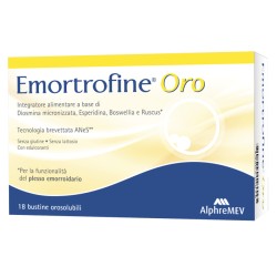 Emortrofine Oro 18 Bustine Da 3 G