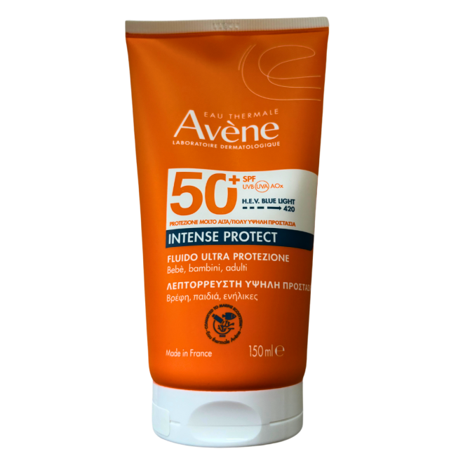 EAU THERMALE AVENE SOLARE INTENSE PROTECT SPF 50+ 150 ML NUOVO PACK