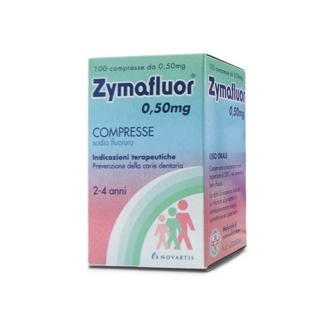 ZYMAFLUOR*100CPR 0,50MG ZYMAFLUOR*100CPR 0,50MG