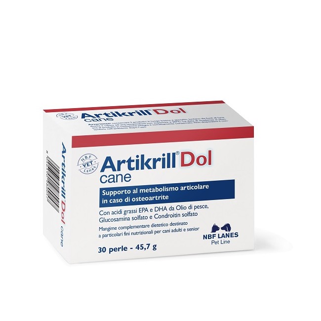 Artikrill Dol Cane Blister 30 Perle Artikrill Dol Cane Blister 30 Perle