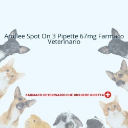 AMFLEE*spot-on soluz 3 pipette 0,67 ml 67 mg cani da 2 a 10Kg