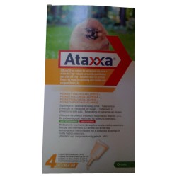 ATAXXA SPOT-ON*soluz 4 pipette 0,4 ml 40 mg + 200 mg cani fino a 4 Kg