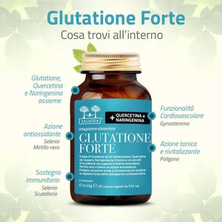 GLUTATIONE FORTE SALUGEA 60CPS GLUTATIONE FORTE SALUGEA 60CPS