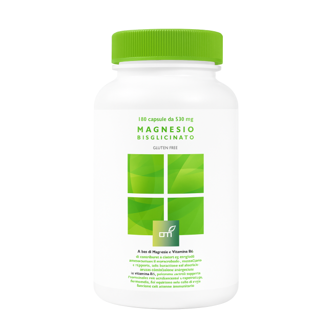 MAGNESIO BISGLICINATO 180 CAPSULE DA 530 MG MAGNESIO BISGLICINATO 180 CAPSULE DA 530 MG