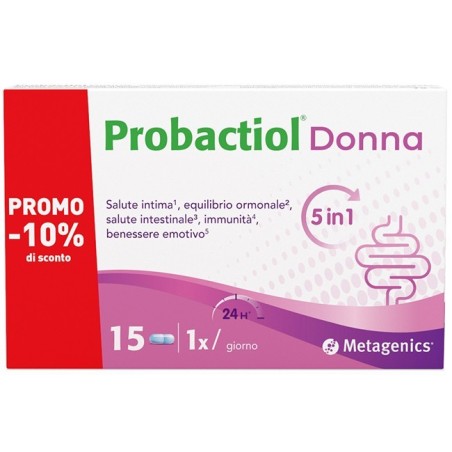 PROBACTIOL DONNA 15 CAPSULE PROMOPACK -10% PROBACTIOL DONNA 15 CAPSULE PROMOPACK -10%