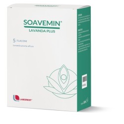 SOAVEMIN LAVANDA PLUS 5 FLACONI DA 100 ML