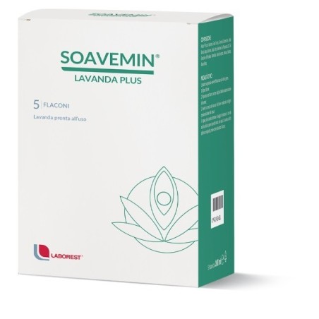 SOAVEMIN LAVANDA PLUS 5 FLACONI DA 100 ML SOAVEMIN LAVANDA PLUS 5 FLACONI DA 100 ML