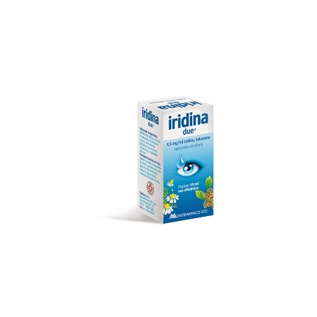 Iridina Due Collirio 10 Ml 0,5 Mg/ml Iridina Due Collirio 10 Ml 0,5 Mg/ml