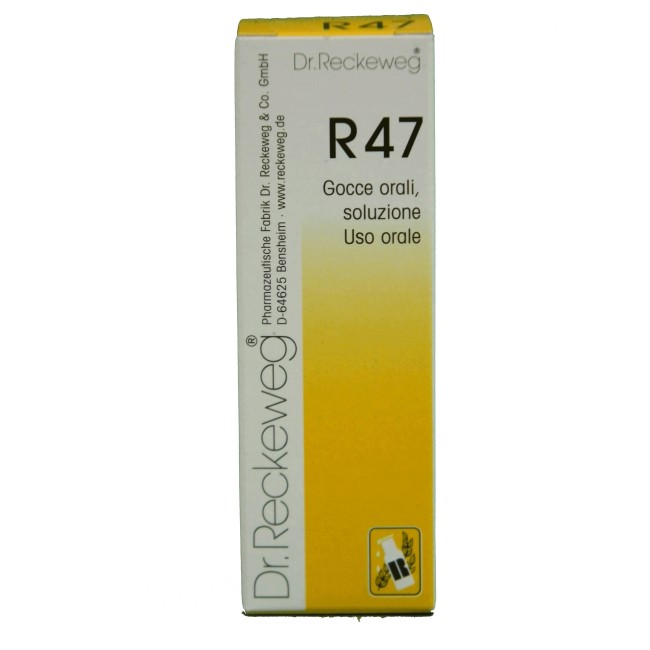 RECKEWEG R47 GOCCE 22ML RECKEWEG R47 GOCCE 22ML