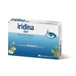 Iridina Due 10 Monodose Collirio 0,5 Ml 0,05%