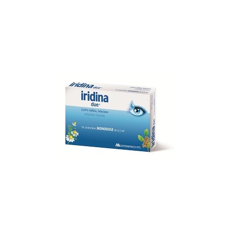 Iridina Due 10 Monodose Collirio 0,5 Ml 0,05%