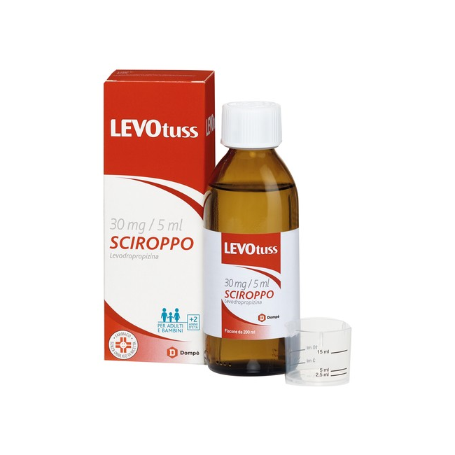Levotuss Sciroppo 200 Ml 30 Mg/5 Ml