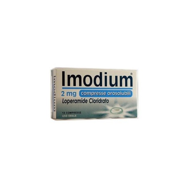 IMODIUM*12CPR OROSOL 2MG