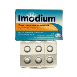 IMODIUM*12CPR OROSOL 2MG