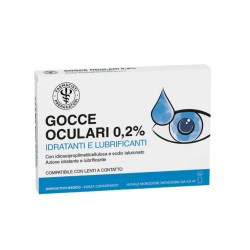 LFP GOCCE OCULARI STERILI A BASE DI IPROMELLOSA E SODIO IALURONATO IN 10 CONTENITORI MONODOSE DA 0,5 ML