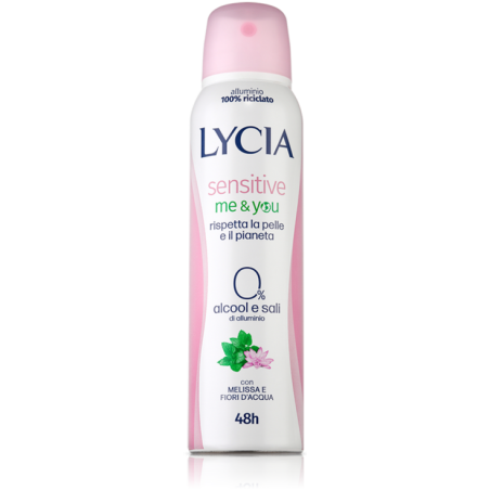 LYCIA SPRAY SENSITIVE ME & YOU NEW 150 ML