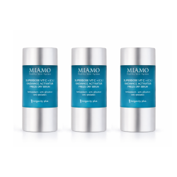 MIAMO LONGEVITY PLUS SUPERDOSE VITC C,L RADIANCE ACTIVATOR FREEZE DRY SERUM 3 PEZZI DA 5 ML