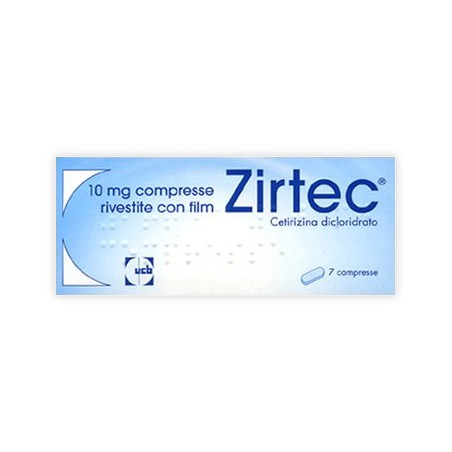 Zirtec 7 Compresse Rivestite Div 10 Mg