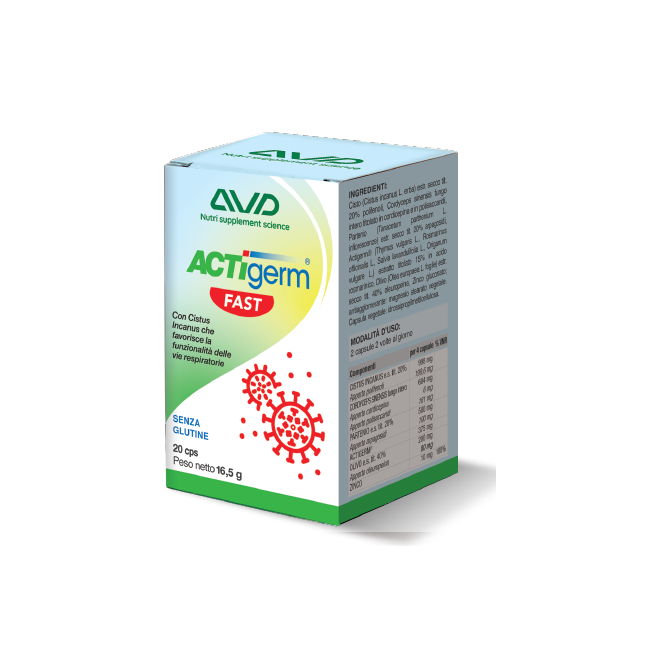 ACTIGERM FAST 20CPS