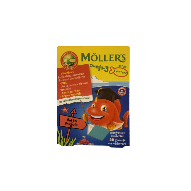 MOLLER'S OMEGA 3 JELLY FISH 36 GOMMOSE