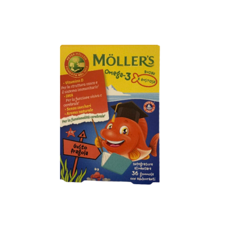 MOLLER'S OMEGA 3 JELLY FISH 36 GOMMOSE