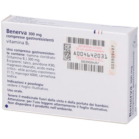 BENERVA*20CPR 300MG