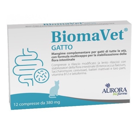 BIOMAVET GATTO 380MG 12CPR BIOMAVET GATTO 380MG 12CPR