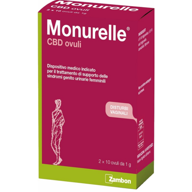 MONURELLE CBD 10 OVULI 1 G