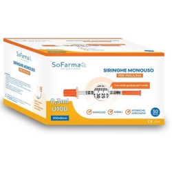 SIRINGA PER INSULINA 0,3 ML 30 PEZZI SOFARMAPIU'