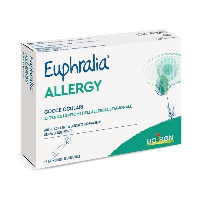 GOCCE OCULARI EUPHRALIA ALLERGY 15 MONODOSE GOCCE OCULARI EUPHRALIA ALLERGY 15 MONODOSE