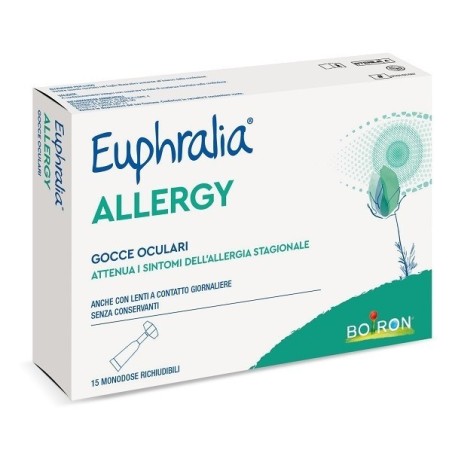 GOCCE OCULARI EUPHRALIA ALLERGY 15 MONODOSE GOCCE OCULARI EUPHRALIA ALLERGY 15 MONODOSE