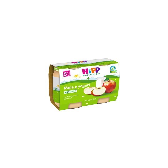 HIPP BIO OMOG MELA/YOGURT2X125 HIPP BIO OMOG MELA/YOGURT2X125