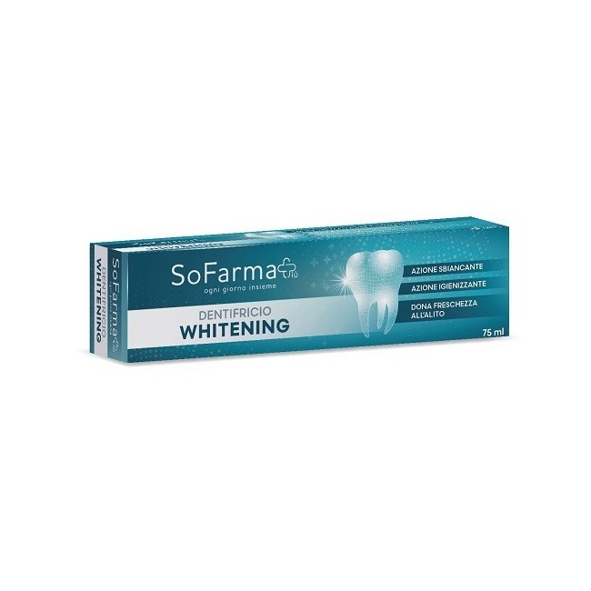 DENTIFRICIO WHITENING 75 ML SOFARMAPIU'