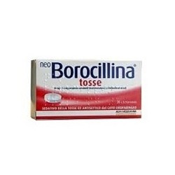 Neoborocillina Tosse 20 Compresse Orodispers 10 Mg + 1,2 Mg