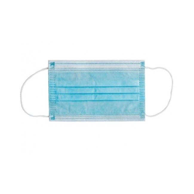 MASCHERINA CHIRURGICA FILTRANTE 98% 3 VELI TIPO IIR CON ELASTICI ADULTI AZZURRA 10 PEZZI MASCHERINA CHIRURGICA FILTRANTE 98% 3 VELI TIPO IIR CON ELASTICI ADULTI AZZURRA 10 PEZZI