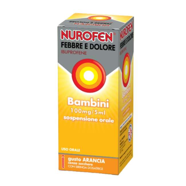NUROFEN FEBBRE D*BB100MG/5ML A