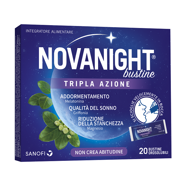 Novanight 20 Bustine Tripla Azione Novanight 20 Bustine Tripla Azione