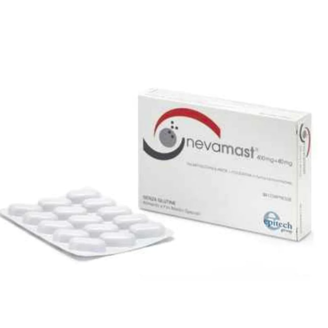 NEVAMAST 400MG + 40MG 30 COMPRESSE