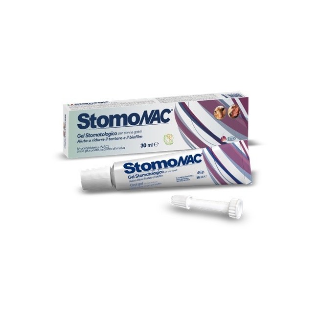 STOMONAC GEL STOMATOLOGICO CANI E GATTI 30 ML